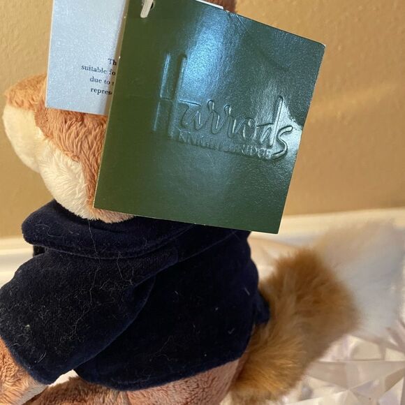 Harrods Hedgerow Velvet Jacket Fox Plush Vintage NWT - Picture 8 of 14